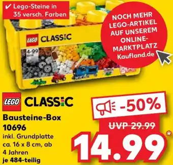 Kaufland LEGO CLASSIC Bausteine-Box 10696 Angebot