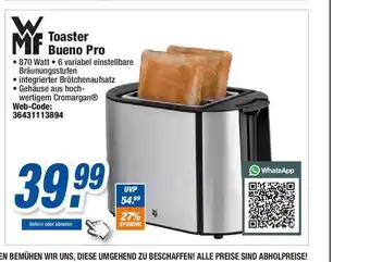 Expert WMF Toaster Bueno Pro Angebot