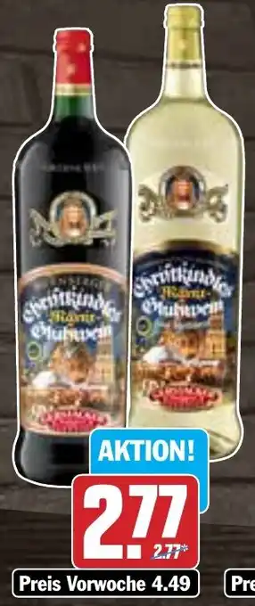 Hit Gerstacker Nürnberger Christkindles Markt - Glühwein 0,75 L Flasche Angebot