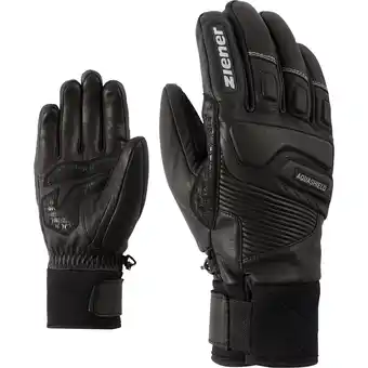 Intersport Ziener herren handschuhe gisor asr black 10 Angebot