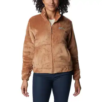 Intersport Columbia-damen-fleece-fireside fz jacket camel brown s Angebot