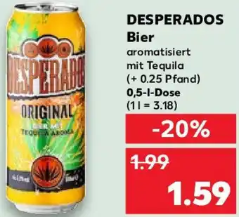 Kaufland DESPERADOS Bier 0,5 L Dose Angebot