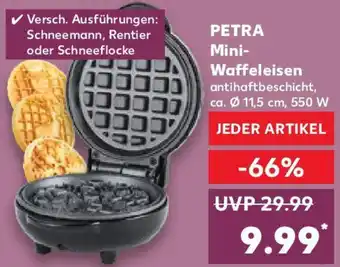 Kaufland PETRA Mini-Waffeleisen Angebot