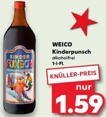 Kaufland WEICO Kinderpunsch 1 L-Fl. Angebot