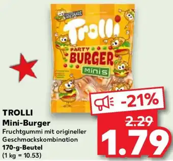 Kaufland TROLLI Mini-Burger 170 g Beutel Angebot