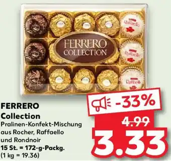 Kaufland FERRERO Collection 172 g Packg. Angebot