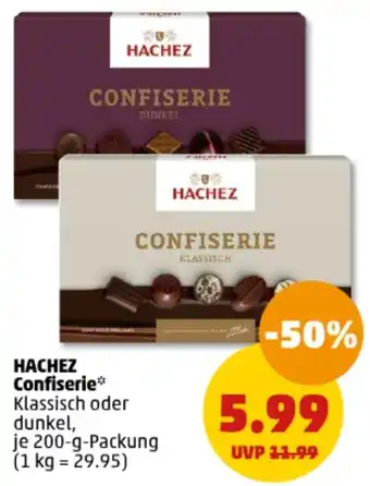 PENNY HACHEZ Confiserie 200 g Packung Angebot