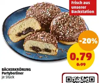 PENNY BÄCKERKRÖNUNG Partyberliner Angebot