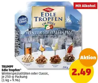 PENNY TRUMPF Edle Tropfen 250 g Packung Angebot