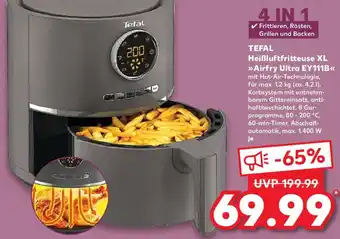 Kaufland Tefal Heißluftfritteuse XL Airfry Ultra EY111B Angebot