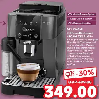 Kaufland DE'LONGHI Kaffeevollautomat ECAM 223.61.GB Angebot