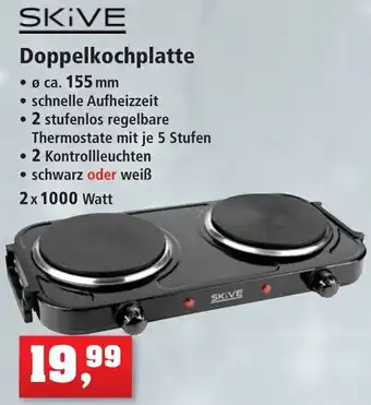 Thomas Philipps SKIVE Doppelkochplatte Angebot