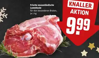 REWE Frische neuseeländische Lammkeule 1 kg Angebot