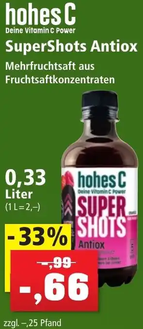 Thomas Philipps hohes C SuperShots Antiox 0,33 Liter Angebot