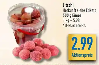 diska Litschi 500 g Eimer Angebot