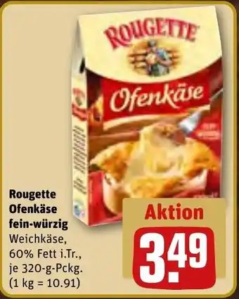 REWE Rougette Ofenkäse fein-würzig 320 g Pckg. Angebot