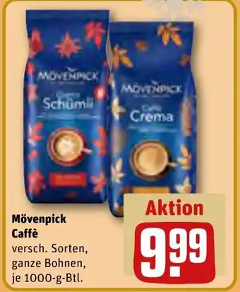 REWE Mövenpick Caffè 1000-g-Btl. Angebot