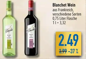 diska Blanchet Wein 750ml Angebot