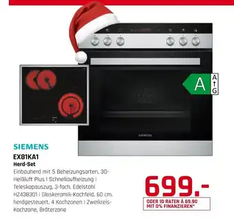 Hirsch und Ille SIEMENS EX81KA1 Herd-Set Angebot