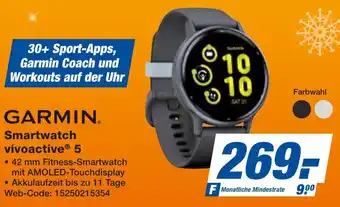 expert Techno Land GARMIN Smartwatch vívoactive 5 Angebot