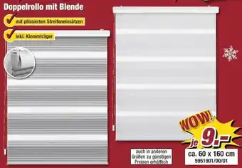 Poco Doppelrollo mit Blende Angebot