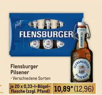 METRO Flensburger Pilsener je 20 x 0,33-1-Bügel-flasche (zzgl. Pfand) Angebot