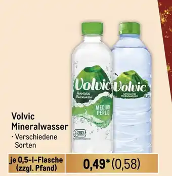 METRO Volvic Mineralwasser je 0,5-1-Flasche (zzgl. Pfand) Angebot