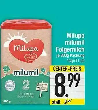 Marktkauf Milupa Milumil Folgemilch Angebot