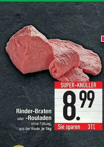 Marktkauf Rinder-braten Oder -rouladen Angebot