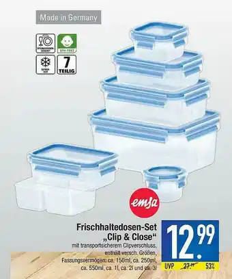 Marktkauf Frischhaltedosen-set Clip & Close Angebot