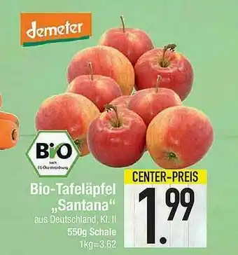 Marktkauf Bio-tafeläpfel Santana Angebot