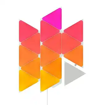 Bauhaus Nanoleaf starterkit shapes triangles 15 panels (15 stk., weiß, rgbw, triangles, smart home-fähig: ja) Angebot