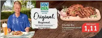 Feneberg Von Hier Frisches Bio-schweinehalssteak Angebot