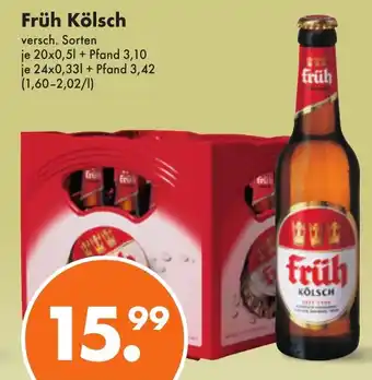 Trink und Spare Früh Kölsch versch. Sorten 20*500/24*330ml Angebot