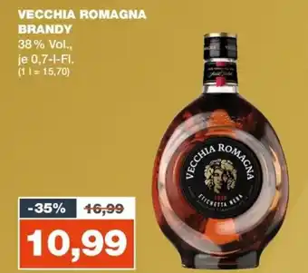 mein real VECCHIA ROMAGNA Brandy 700ml Angebot