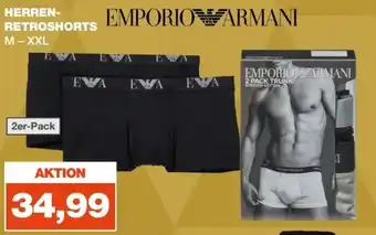 mein real EMPORIO ARMANI HERREN- RETROSHORTS M - XXL 2er-Pack Angebot