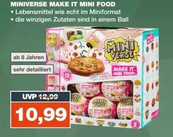 mein real MINIVERSE MAKE IT MINI FOOD Angebot