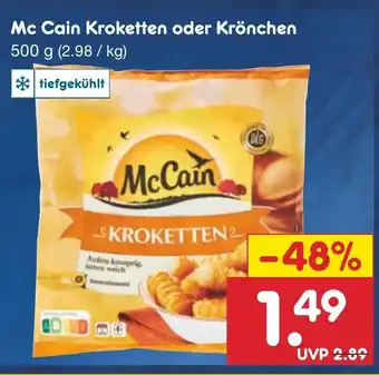 Netto Marken-Discount McCain Kroketten oder Krönchen 500 g Angebot