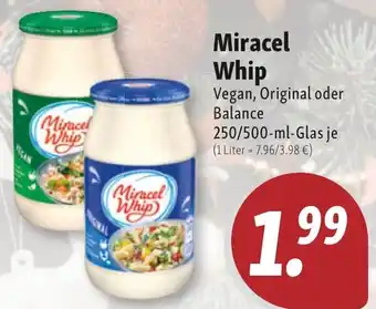 Nah & Frisch Miracel Whip 250/500 ml Glas Angebot