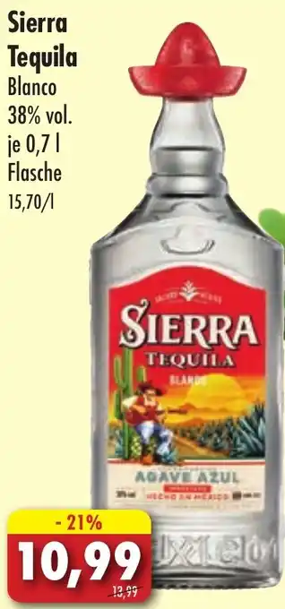 Lösch Depot Sierra Tequila 0,7 L Flasche Angebot