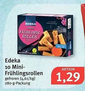 Feneberg Edeka 10 Mini-frühlingsrollen Angebot