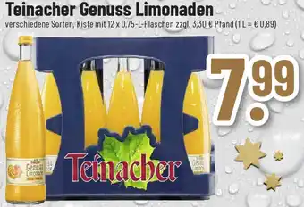 trinkgut Teinacher Genuss Limonaden 12x0,75 L Flaschen Angebot