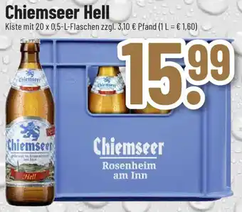 trinkgut Chiemseer Hell 20x0,5 L Flaschen Angebot