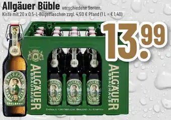 trinkgut Allgäuer Büble 20x0,5 L Angebot