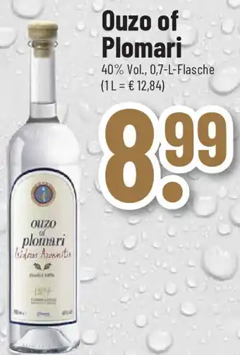 trinkgut Ouzo of Plomari 0,7 L Flasche Angebot