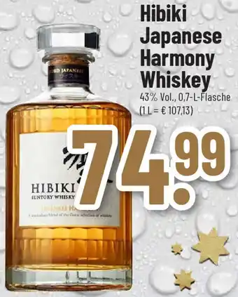 trinkgut Hibiki Japanese Harmony Whiskey 0,7 L Flasche Angebot