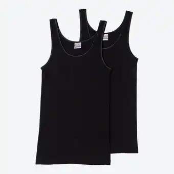 NKD Damen-unterhemd aus reiner baumwolle, 2er-pack Angebot