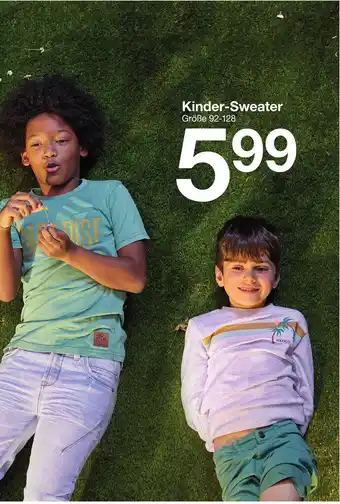 Zeeman Kinder Sweater Angebot