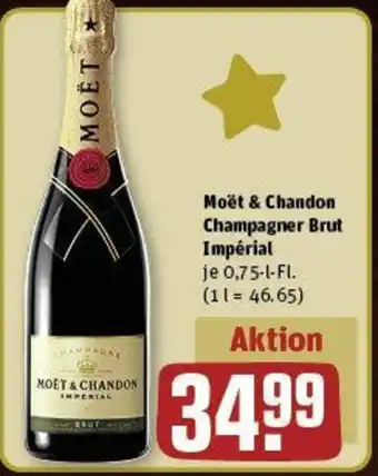 REWE Moët & Chandon Champagner Brut Impérial 0,75 L-Fl. Angebot