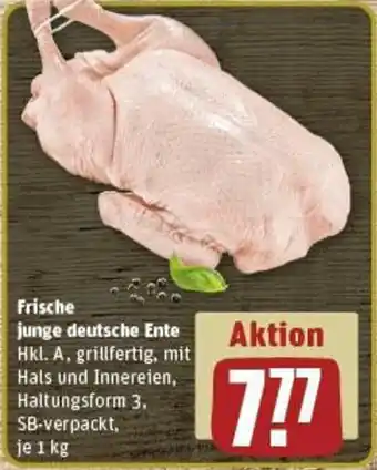 REWE Frische junge deutsche Ente 1 kg Angebot